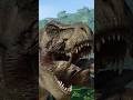 ティラノサウルス vs ヴェロキラプトル 戦いの結末は… #jurassicworldevolution #恐竜