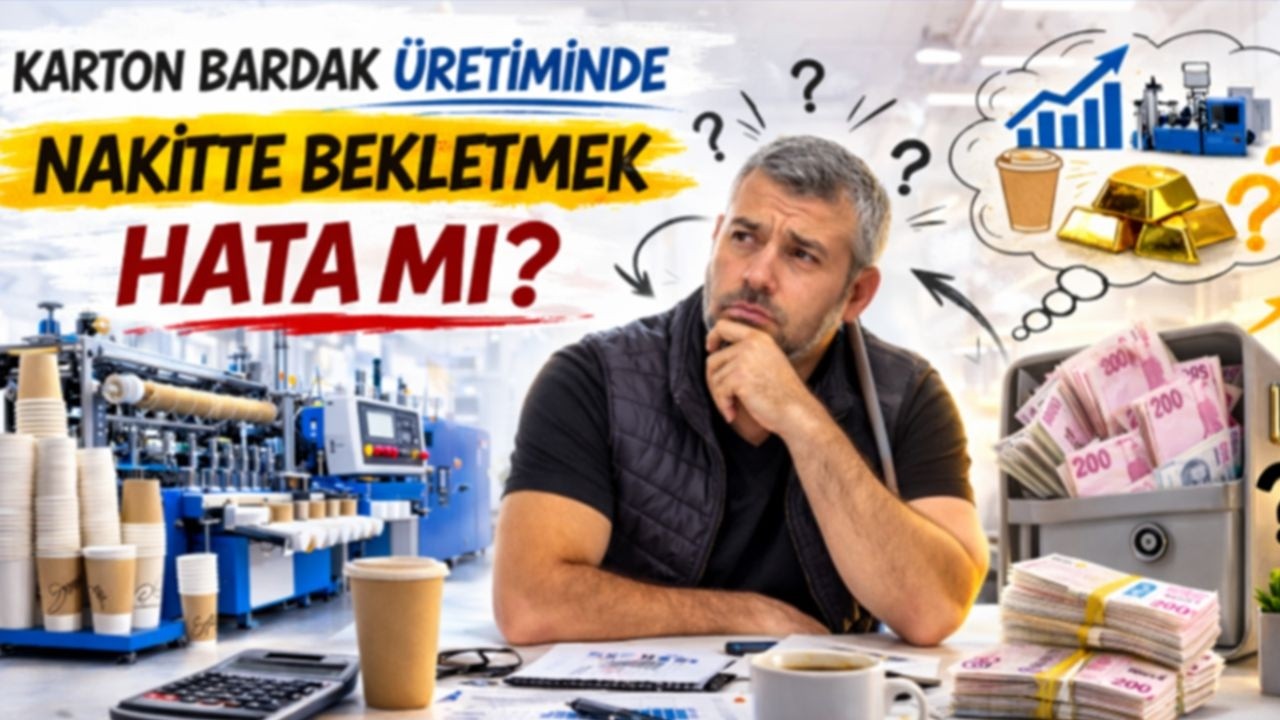 Karton Bardak Üretiminde Nakit Bekletmek En Büyük Hata mı?