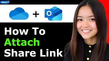 How to Attach a Onedrive Share Link on Outlook 365 | 2025 - Full Guide