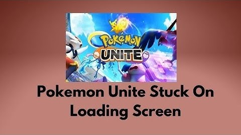 how to open Pokemon unite if showing connecting to server