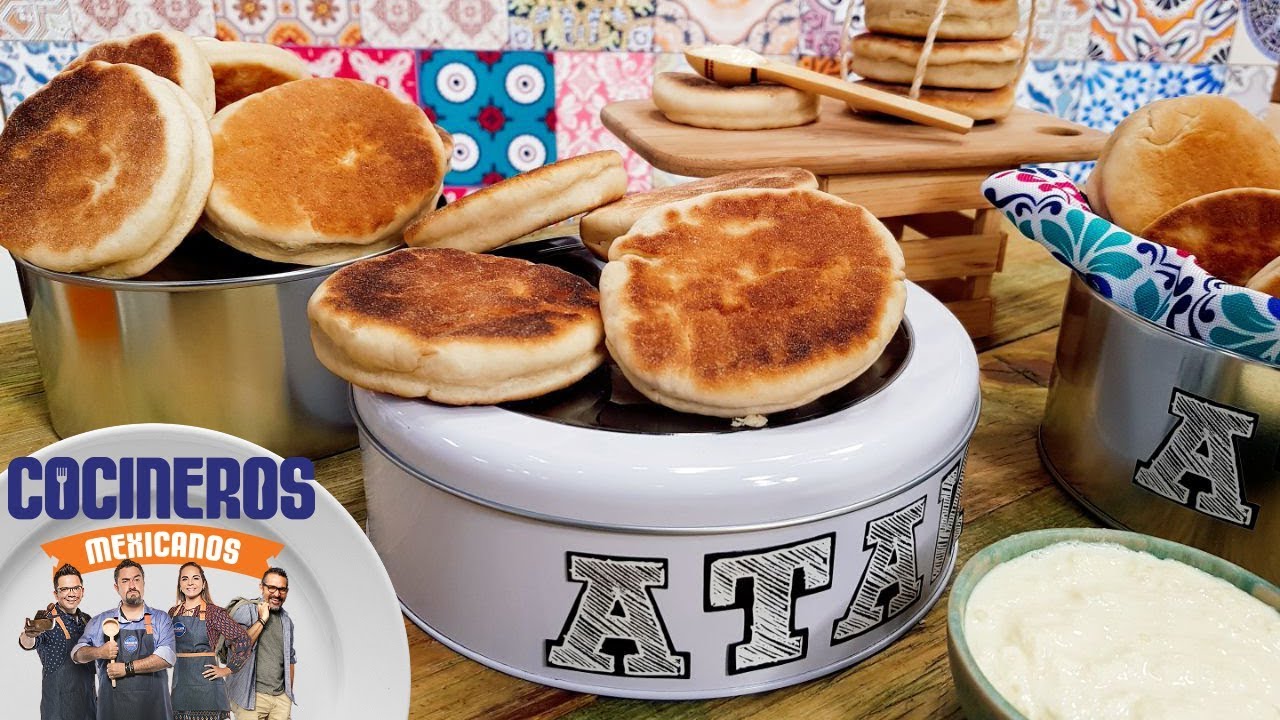 Receta: Gorditas de nata | Cocineros Mexicanos