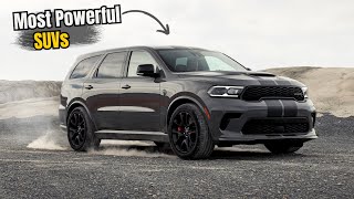 Top 5 Most Powerful SUVs Ever Made!