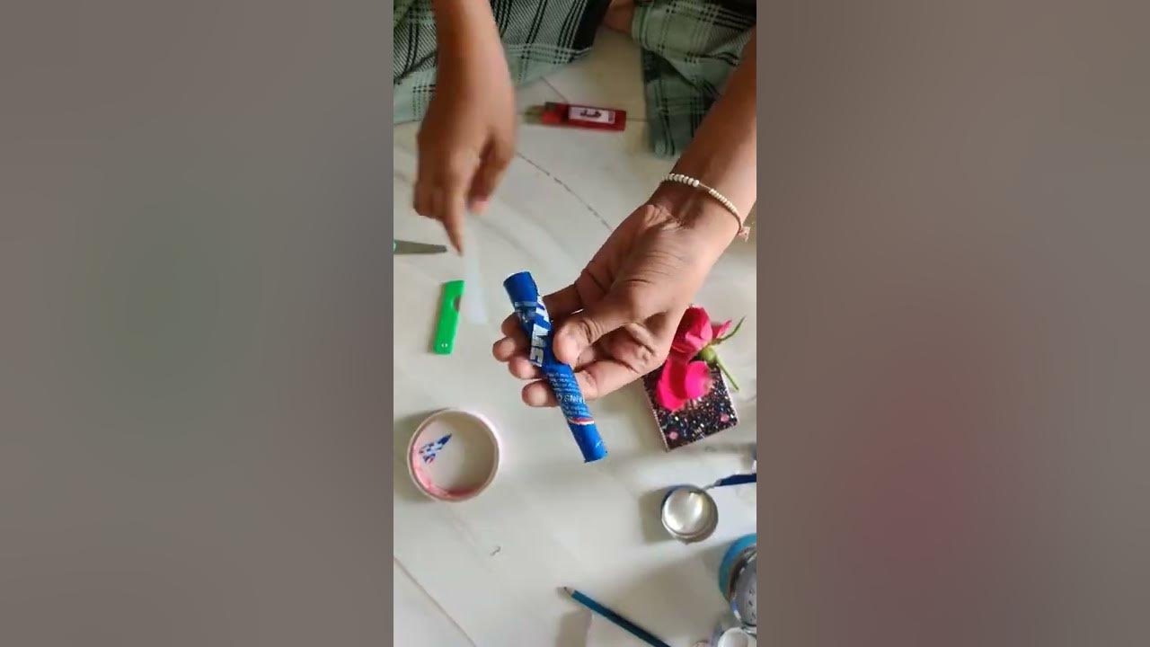 trying to make mukta art and craft diy glue gun YouTube