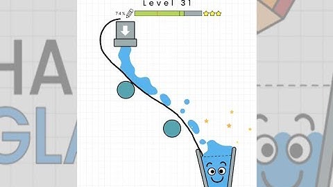 Happy Glass Part 2 - Draw and Fill It Up! Levels 27-40 puzzle game video