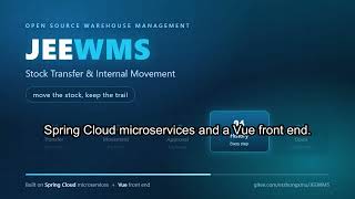 JEEWMS - Open Source WMS | Stock Transfer & Internal Movement