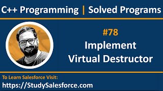 78 C++ | How to implement virtual destructor in C++ | by Sanjay Gupta