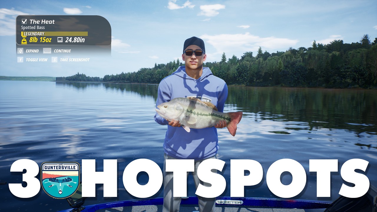 Lake Guntersville Hotspots – Bassmaster Fishing 2022 tournament tactics!