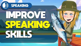 English Speaking Practice | Learn how to speak like a native | Fishing with dad