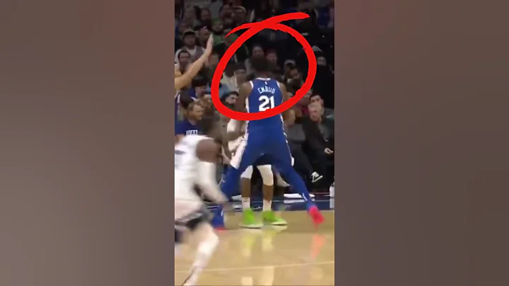 Joel Embiid and Karl-Anthony Towns Take Shots at Each Other After On-Court Fight !!! #shorts