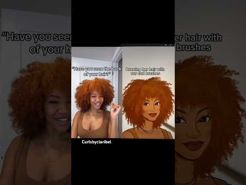How To Paint Curly Ealistic Hair Digitally