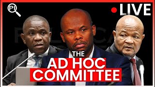 Ad Hoc Committee to Investigate Allegations made by Lieutenant General Nhlanhla Mkhwanazi Live