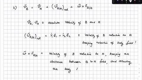 Rigid Body Kinematics: General Acceleration Analysis