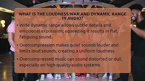 What Is The Loudness War And Dynamic Range In Audio? - Audio Gear Insider