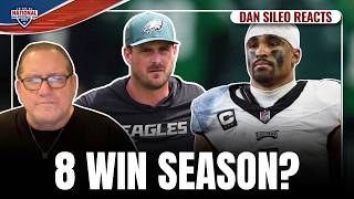 8–9: Dan Sileo Sticks With His Eagles Prediction as the O-Line Unravels