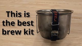 Ultimate stove & brewkit for your backpack