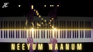 Neeyum Naanum - Piano Cover | Naanum Rowdy Dhaan | Anirudh Ravichander | Jennisons Piano | Tamil BGM