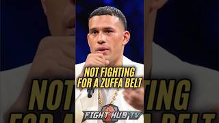 David Benavidez CALLS OUT Opetaia &amp; Zuffa to make the fight!