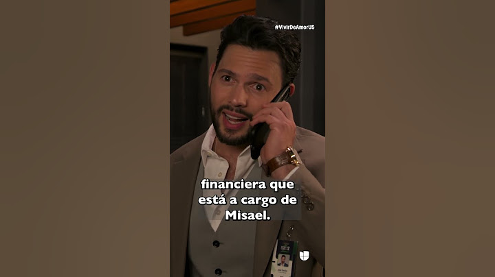 Rebeca realizes that Misael will be investigated 😳 #VivirDeAmorUS #Uninovelas