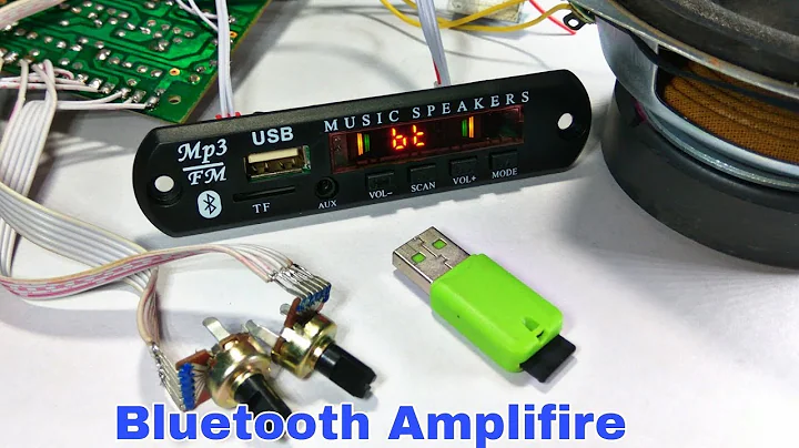 How to make Bluetooth amplifier using 4440 dual ic board