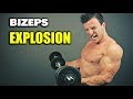 Extremes 5 Minuten Bizeps Workout mit Kurzhanteln | MEGA PUMP EFFEKT!