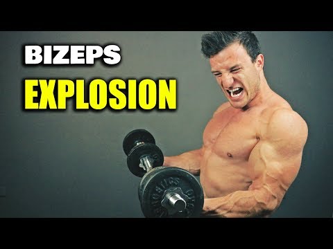 Extremes 5 Minuten Bizeps Workout mit Kurzhanteln | MEGA PUMP EFFEKT!