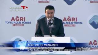 Ağrı Valisi Musa Işın'ın Selamlama Konuşması
