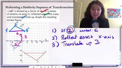 Similar Figures & Sequences of Transformations