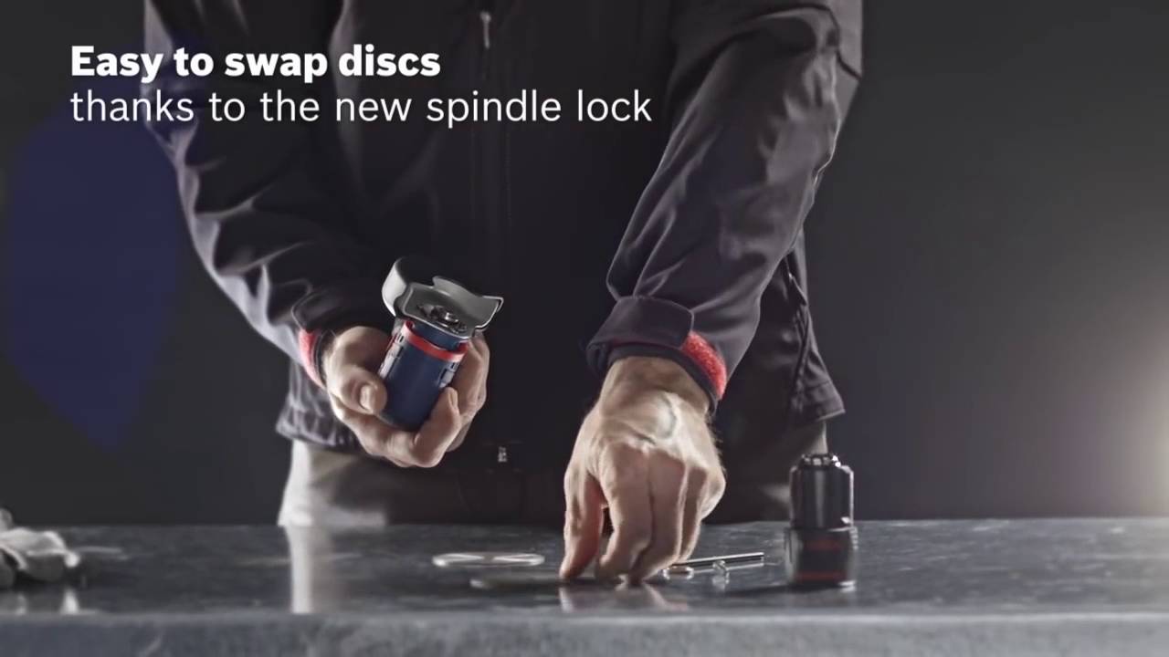 Bosch GWS 10.8 76 V-EC Professional Angle Grinder