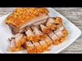 How to Make CRISPY ROAST PORK BELLY! SHOCKINGLY EASY RECIPE!