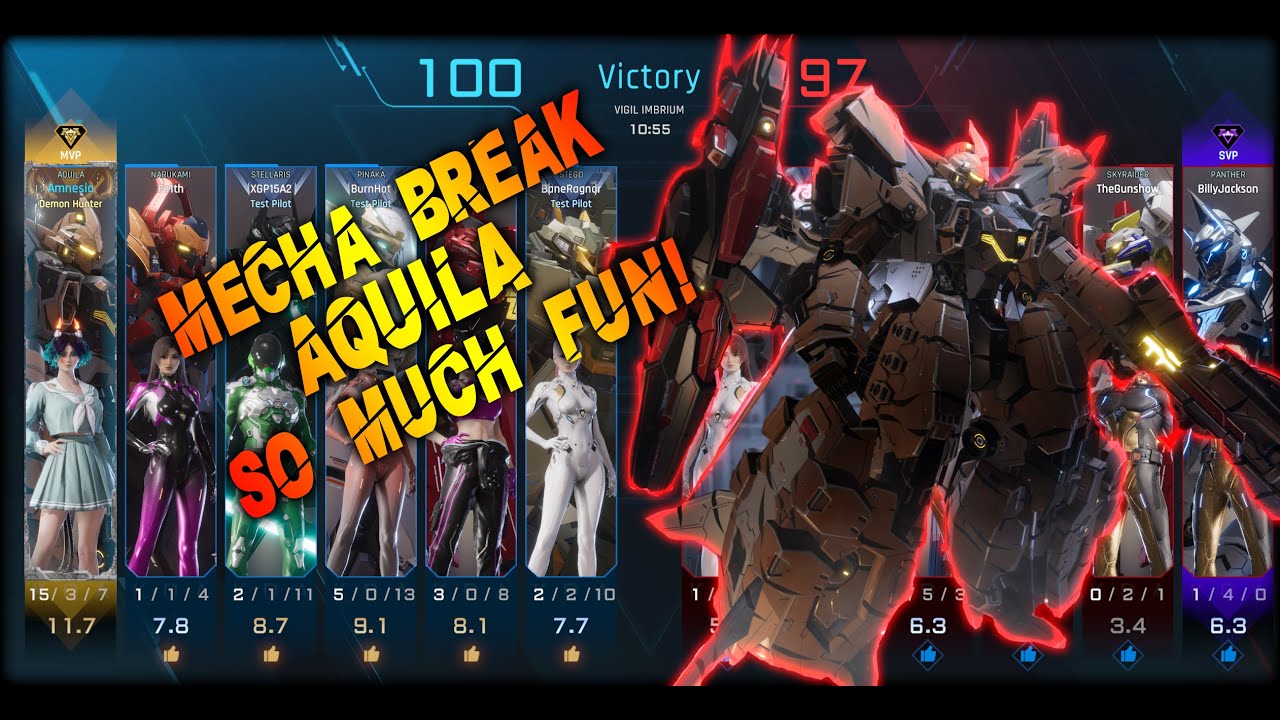 AQUILA game play Diamond III, Vigil Imbrium verge match 2 MVP