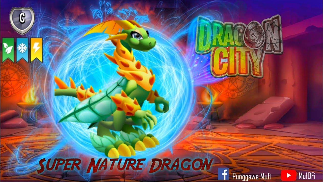 How To Get Super Nature Dragon || Dragon City Mu10fi - YouTube
