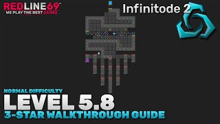 Infinitode 2 | Level 5.8 - Normal Difficulty | 3-Star Guide | Redline69 Games screenshot 3