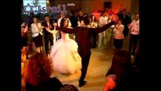 Лезгинка с невестой на свадьбе в Израиле