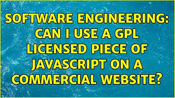 Software Engineering: Can I use a GPL licensed piece of JavaScript on a commercial website?