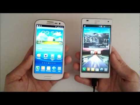 Samsung Galaxy S3 VS LG Optimus 4X HD