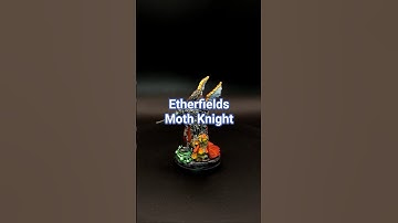 Etherfields - Moth Knight Alternate #minipainting #miniature #miniaturepainter #etherfields