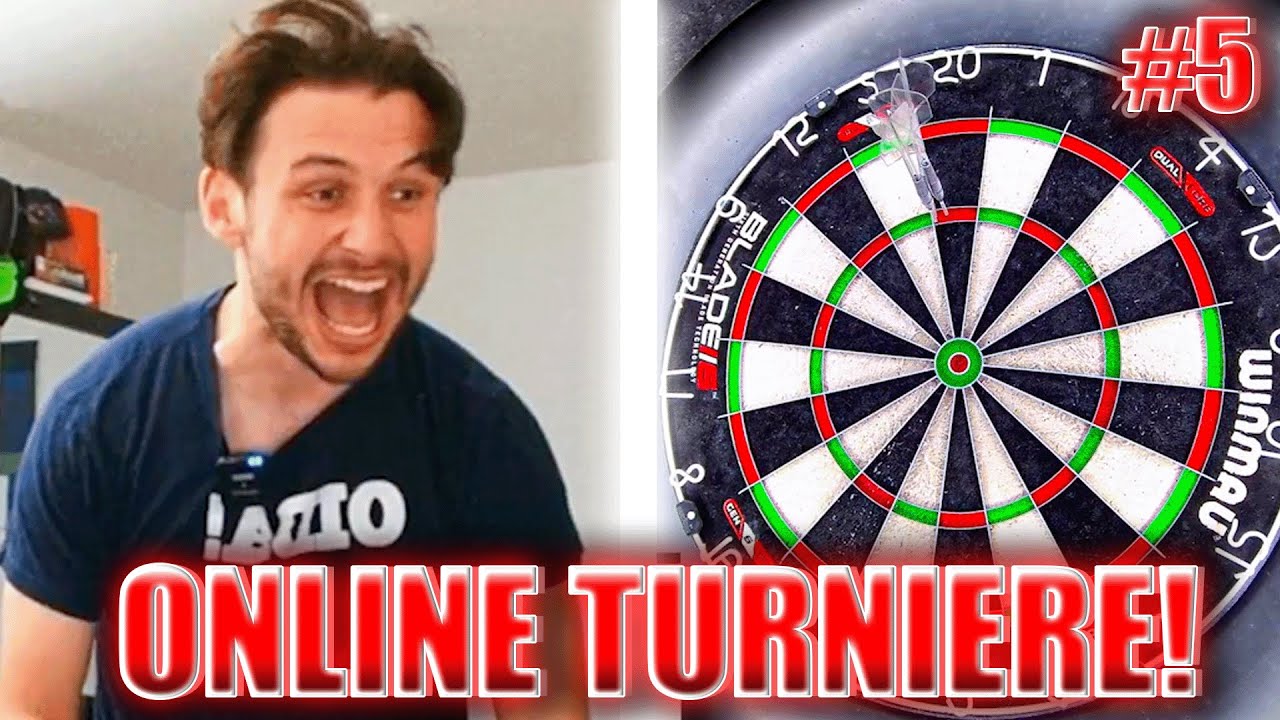 ICH BIN DER BESTE! 💪😱 180 GEWORFEN + 2. TURNIERSIEG?🎯 | Online Turniere #5