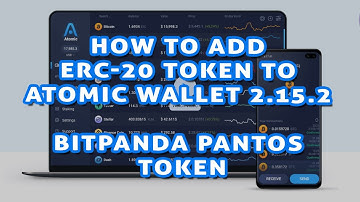 How to add ERC-20 token to Atomic Wallet 2.15.2 - Bitpanda Pantos Token