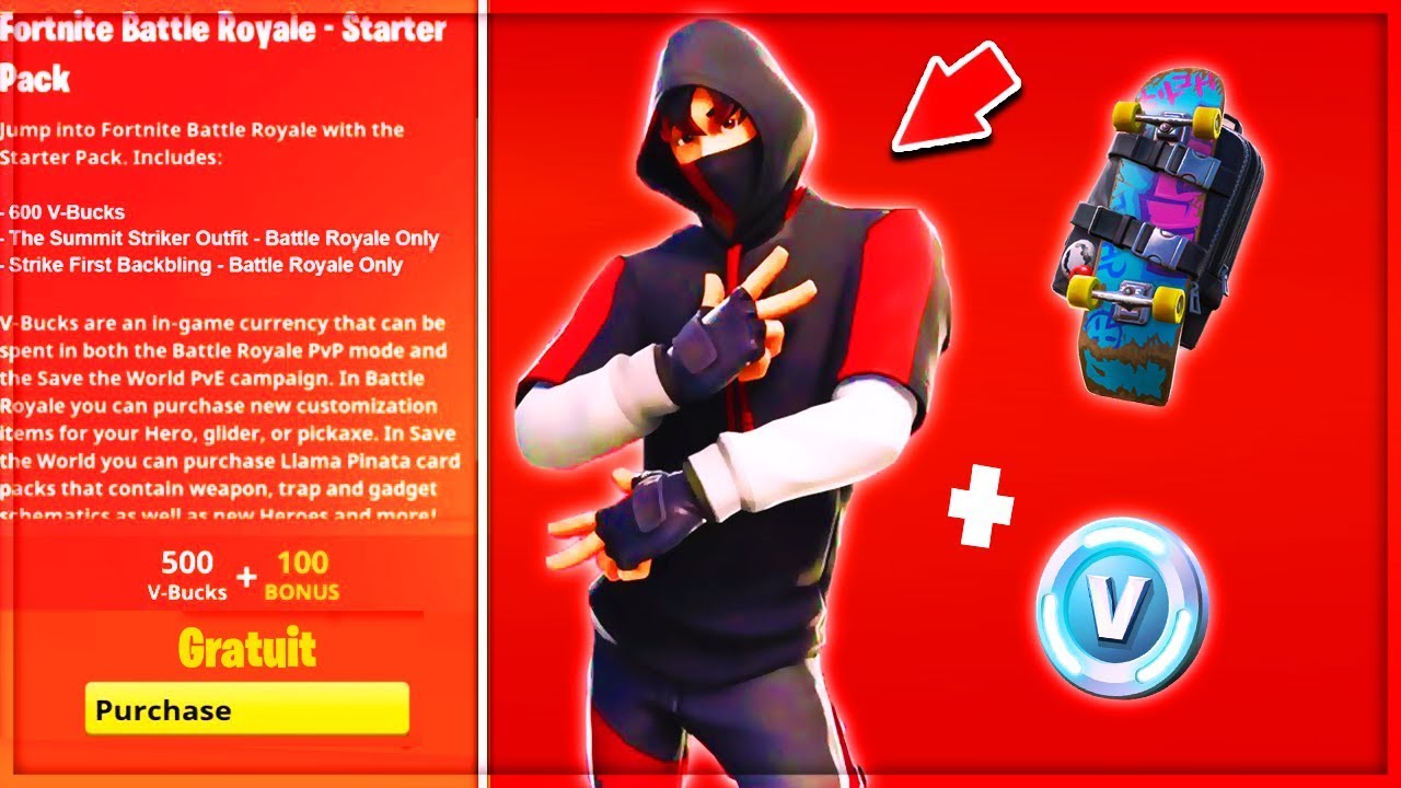 VOICI le SKIN EXCLUSIF "IKONIK" sur Fortnite ! YouTube