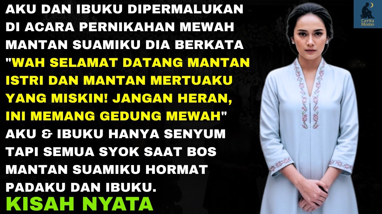 AKU & IBUKU DIPERMALUKAN DI ACARA PERNIKAHAN MEWAH MANTAN SUAMI - TAPI INI YANG TERJADI..