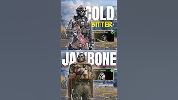 GHOST - Cold Bitter vs Jawbone 💀 in Codm