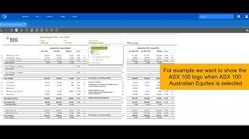 CALUMO How to add an image or logo to a report by Brydens BI