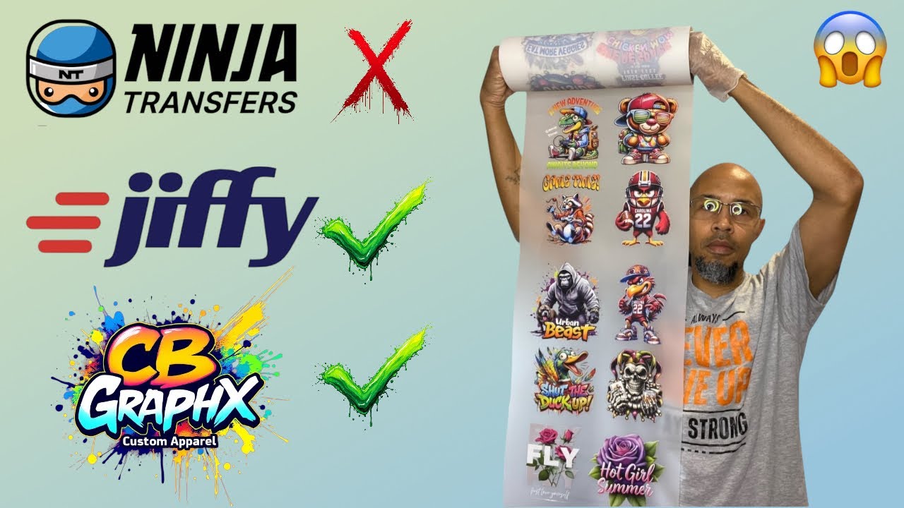 COMPARING DTF TRANSFERS‼️THE RESULTS MAY SHOCK 😱YOU - YouTube