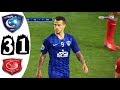 ملخص مباراة الهلال السعودي والدحيل القطري 3-1 