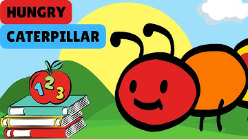 The Hungry Caterpillar | Learn Number 1-10 | Interactive Learning Video For Toddlers | Made For Kids