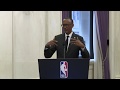 NBA Africa Forum | Remarks by President Kagame | New York, 24 September 2019