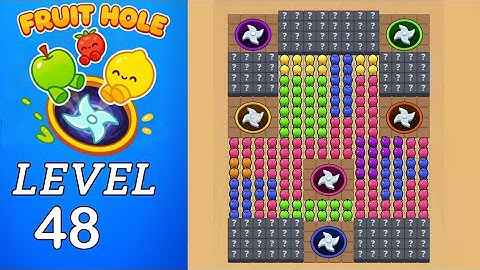 Fruit Hole Level 48 Walkthrough