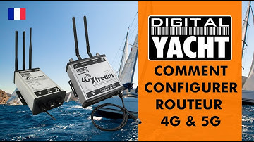 Configuration routeur 4G / 5G - Digital Yacht France