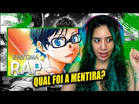 Rap do Arima Kousei (Shigatsu wa Kimi no Uso) | Mentira em Abril | Enygma 86 - Doxcinho React