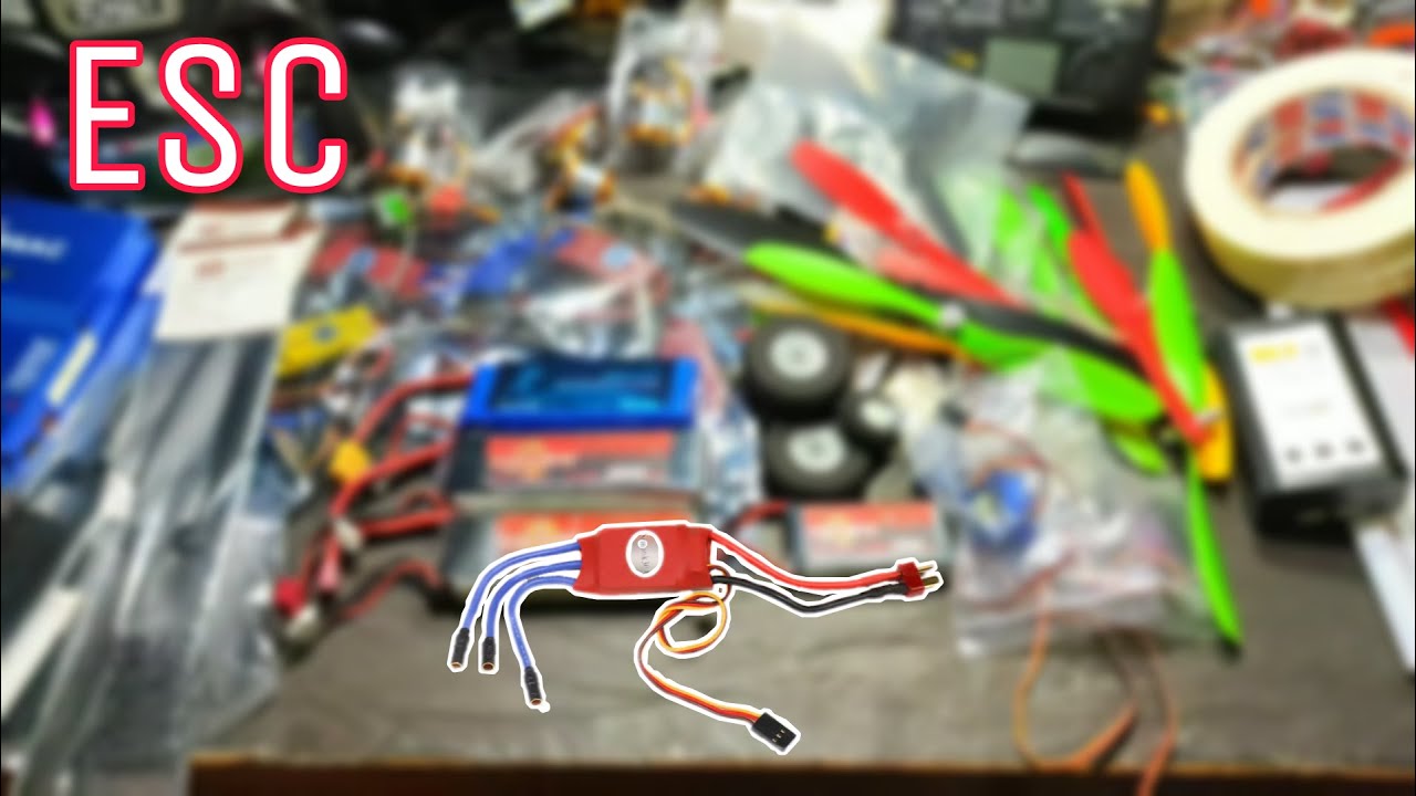 Brushless ESC for RC drone and RC plane Choose ESC for your drone and
